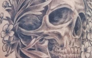 Tattoo of a skull