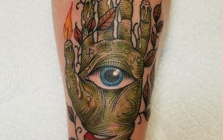 Tattoo of an eye