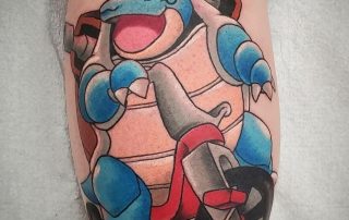 Tattoo of a pokemon