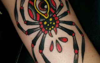 Tattoo of a spider
