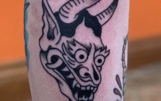 Tattoo of a demon