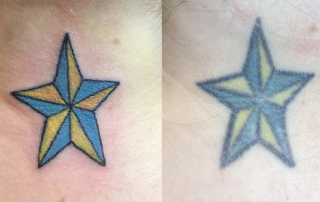 Tattoo of a star