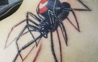 Tattoo of a spider